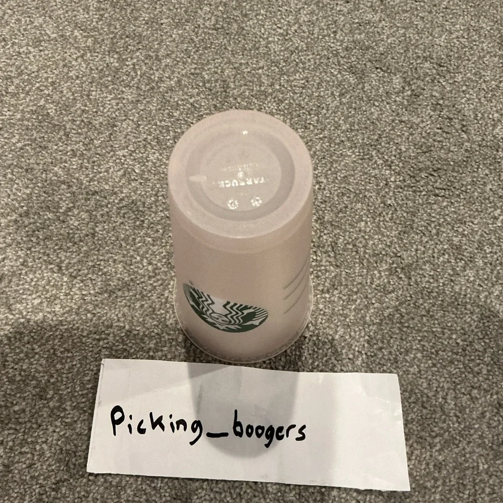 Starbucks Reusable Cold‎ Cups With One Lid, Lot Of 9! 24oz
